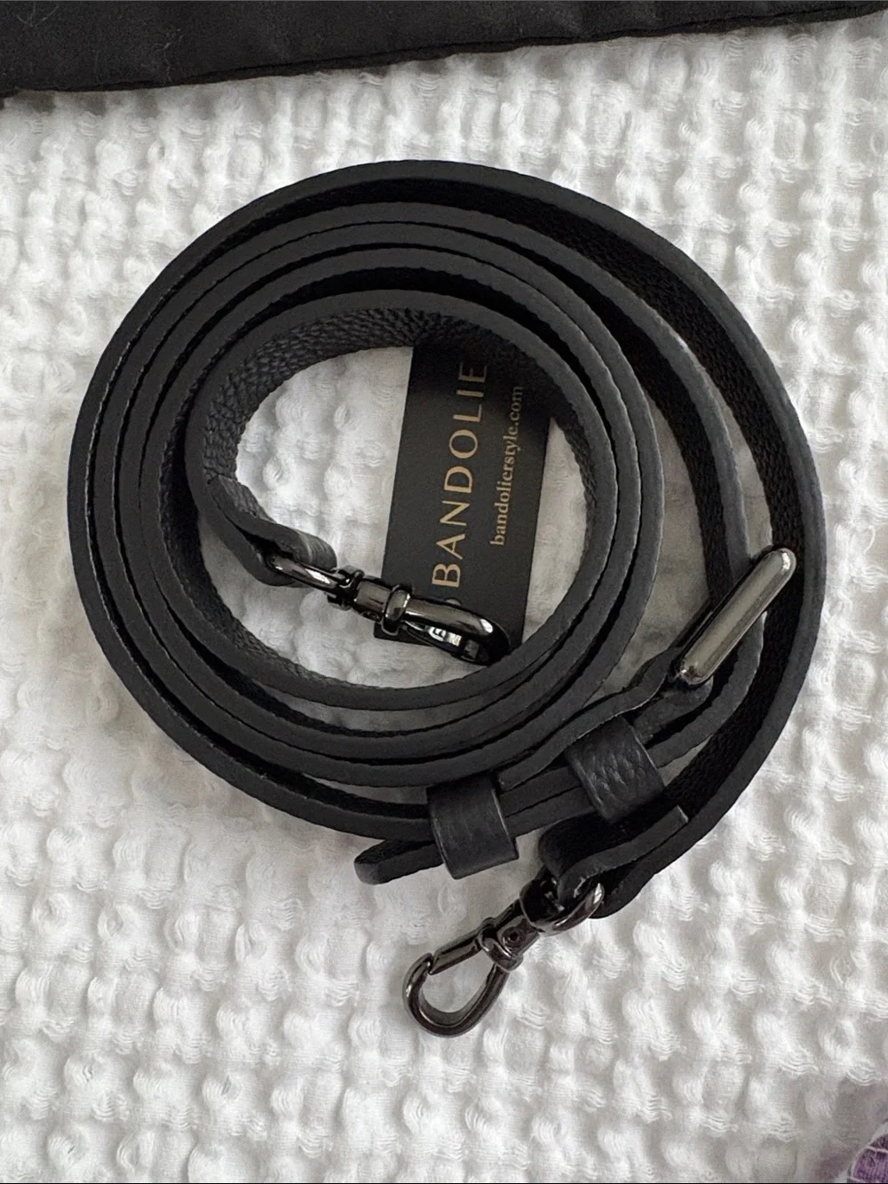 Bandolier adjustable strap